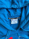 Champion Blue Big Script Logo Hoodie (L)