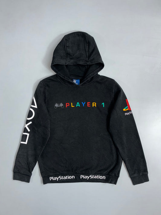 PlayStation | Player 1 Graphic Hoodie | Black (S)