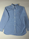 Tommy Hilfiger | Blue Gingham Check Button-Up Shirt (L)