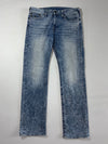 True Religion Ricky Relaxed Straight Light Wash Jeans (W:37) (L:46)