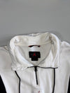 Jordan Flight Colorblock Quarter-Zip Sweatshirt – White/Black/Grey (L)