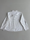 Tommy Hilfiger Roll-Sleeve Button-Up Shirt White Women’s (2XL)