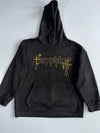 Campblue Embroidered Gothic Hoodie (XL)