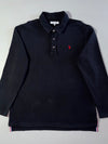 U.S. Polo Assn. Black Long Sleeve Polo (L)