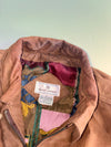 Vintage Premium Suede Leather Bomber Jacket (M)
