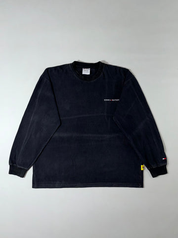 Tommy Hilfiger Athletics Black Long Sleeve Tee (XL)