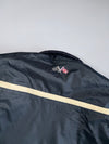 STT Spirit Tourist Trophy Famous Spirit Specialist Motorcycle Jacket Union Jack Checkered Flag (Paded) (XL)