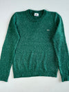 Lacoste Marled Knit Crewneck Sweater – (S)