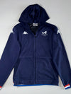 Kappa Alpine F1 Team Full-Zip Hooded Track Jacket – Navy Blue (L)