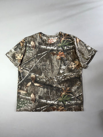 Realtree Edge Camo Graphic Tee – Outdoor Hunting Print T-Shirt (2XL)
