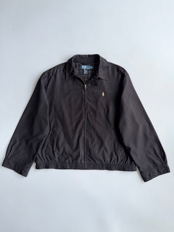 Polo Ralph Lauren | Black Harrington Jacket | (XL)