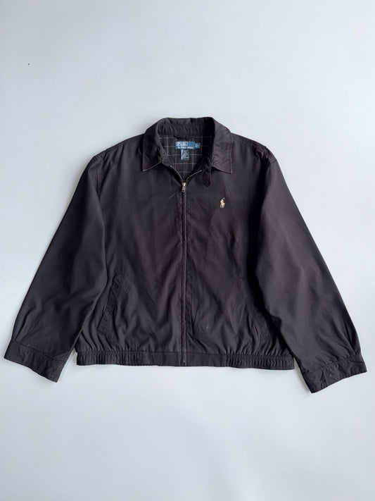 Polo Ralph Lauren | Black Harrington Jacket | (XL)