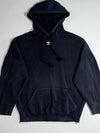 Adidas Originals | Black Oversized Trefoil Essential Hoodie (2XL)