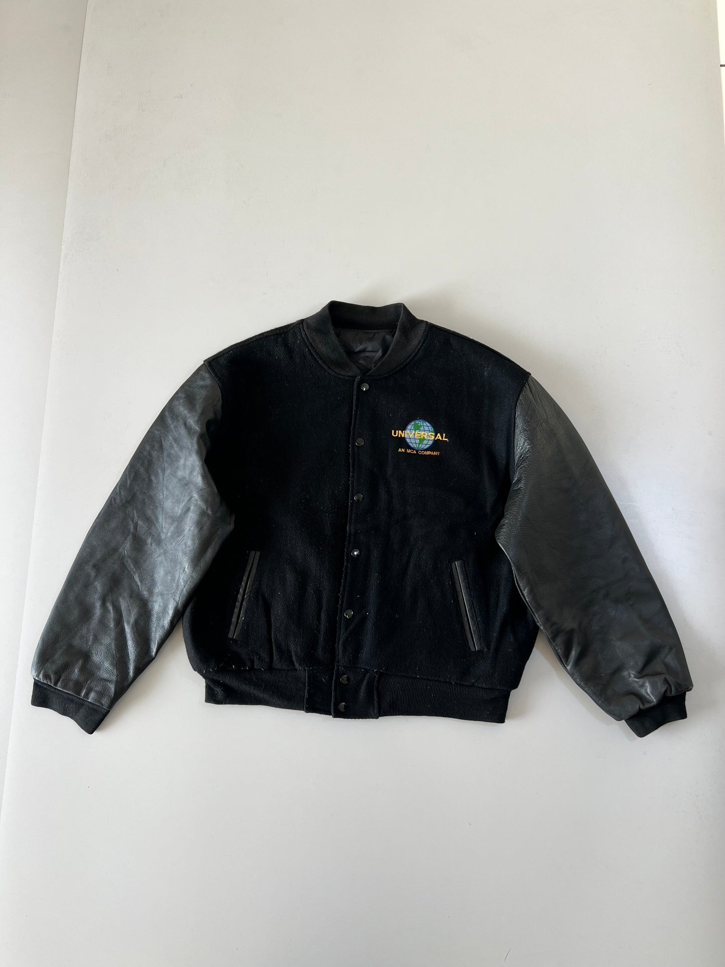 ZSuper Premium Varsity Jacket Original Leather Sleeves (XL/2XL)