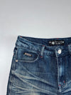 Diamond Cut Distressed Denim Jeans (W:28|L:39)