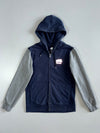 Roots Colorblock Zip Hoodie  (M)
