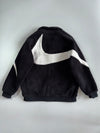 Nike Storm-Fit Big Swoosh Reversible Sherpa / Nylon Bomber Jacket Black (L)