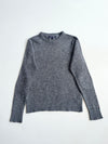 Vintage Tommy Hilfiger Grey Speckled Knit Crewneck Sweater (S)