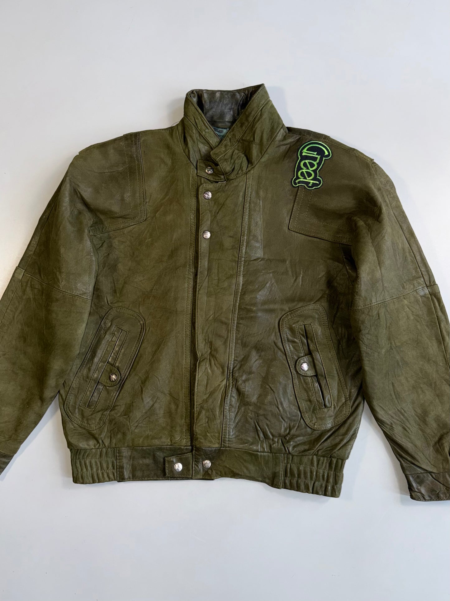 !          Super Premium Original Leather Jacket (L)