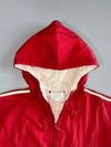 Vintage Adidas Trefoil Hooded Windbreaker Jacket (M)