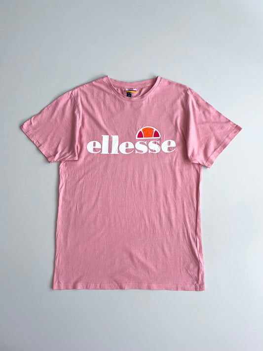 Ellesse Logo T-Shirt – Dusty Pink  (M)