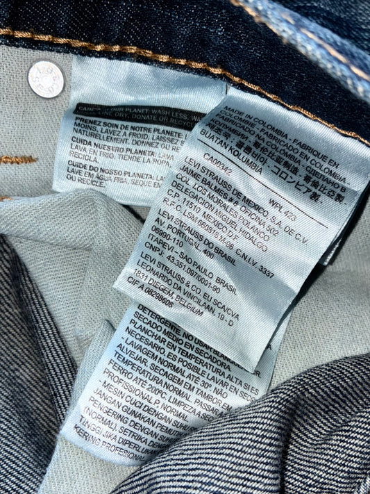 Levis Strauss 504 Premium Original Denim Jeans (W:34|L:40)
