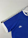 Vintage Nike Royal Blue Ringer Crest Tee (S)