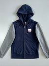 Roots Colorblock Zip Hoodie  (M)