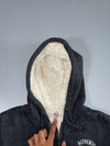 Dickies Sherpa Lined Zip Hoodie in Charcoal (M)
