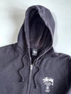 Vintage Stussy Premium Zip-Up Hooded Jacket (M)