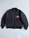 Jordan Nike Air Bomber Jacket | Black (M)