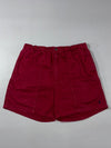 Polo by Ralph Lauren Red Cotton Chino Shorts Elastic Waist Pony Logo (W:33) (L:17)