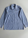 Tommy Hilfiger Striped Button-Up Shirt – Blue/White  Size (2XL)