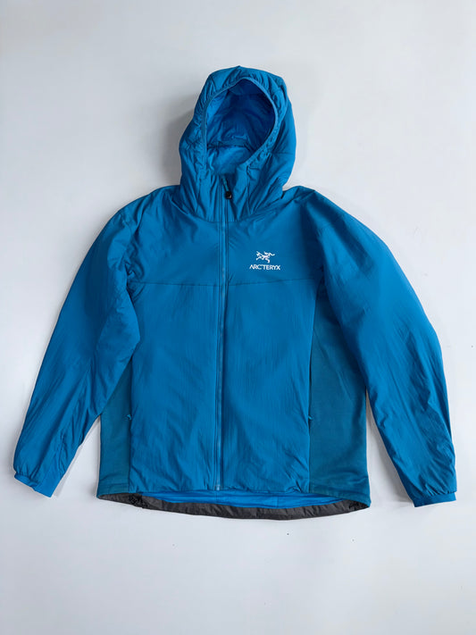 Arc’teryx Atom LT insulated hybrid hoodie, polyester shell (L/XL)