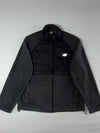 New Balance Hybrid Quilted Panel Fleece Zip Jacket Black  (XL)