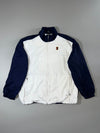 Vintage Nike Court Navy & White Tennis Track Jacket (XL)