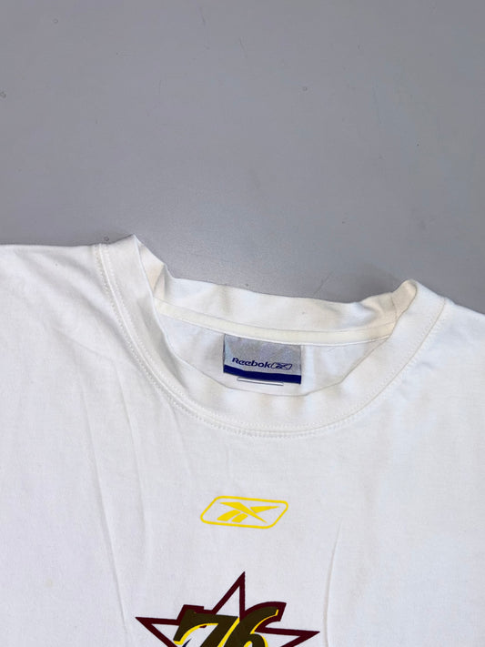 Vintage Reebok Philadelphia 76ers Sixers Basketball T-shirt (M)