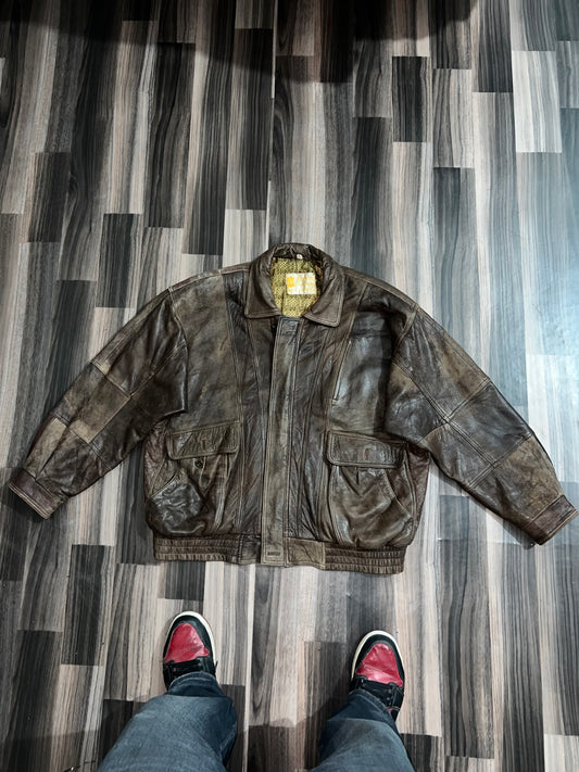 Ultra Premium OriginalLeather Jacket (XL/2XL)