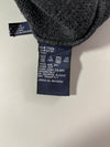Tommy Hilfiger Charcoal Grey Crewneck Knit Sweater – Chambray Neck Detail (XL)