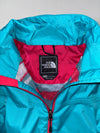 North Face Turquoise HyVent Hooded Waterproof Jacket (XS)