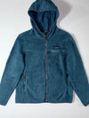 Patagonia Sherpa Fleece Full-Zip Hoodie – Blue Made in Sri Lanka (S)
