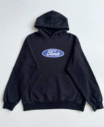 Sounds Good "Funk" Oval Logo Graphic Hoodie – Black (XL)