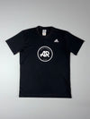 Adidas Runners Taipei Black Performance T-Shirt | Athletic Training Tee (M)