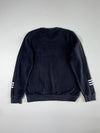 Adidas Essentials Embroidered Logo Crewneck Sweatshirt – Black – M