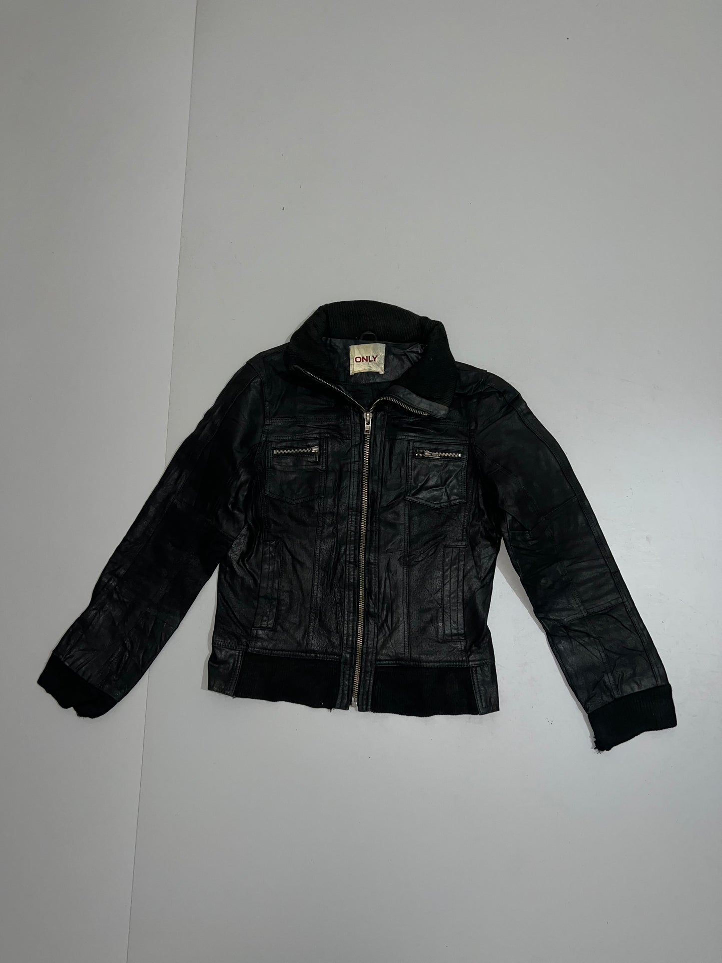 !        Only Original Leather Jacket (XS)