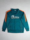 NFL Team Apparel Miami Dolphins Teal & Orange Track Jacket (XL)