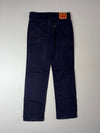 Levi’s 514 Navy Twill Straight Fit Pants (W:32)(L:43)