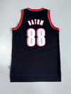 Adidas NBA Portland Trail Blazers #88 Nicolas Batum Authentic Jersey (L)