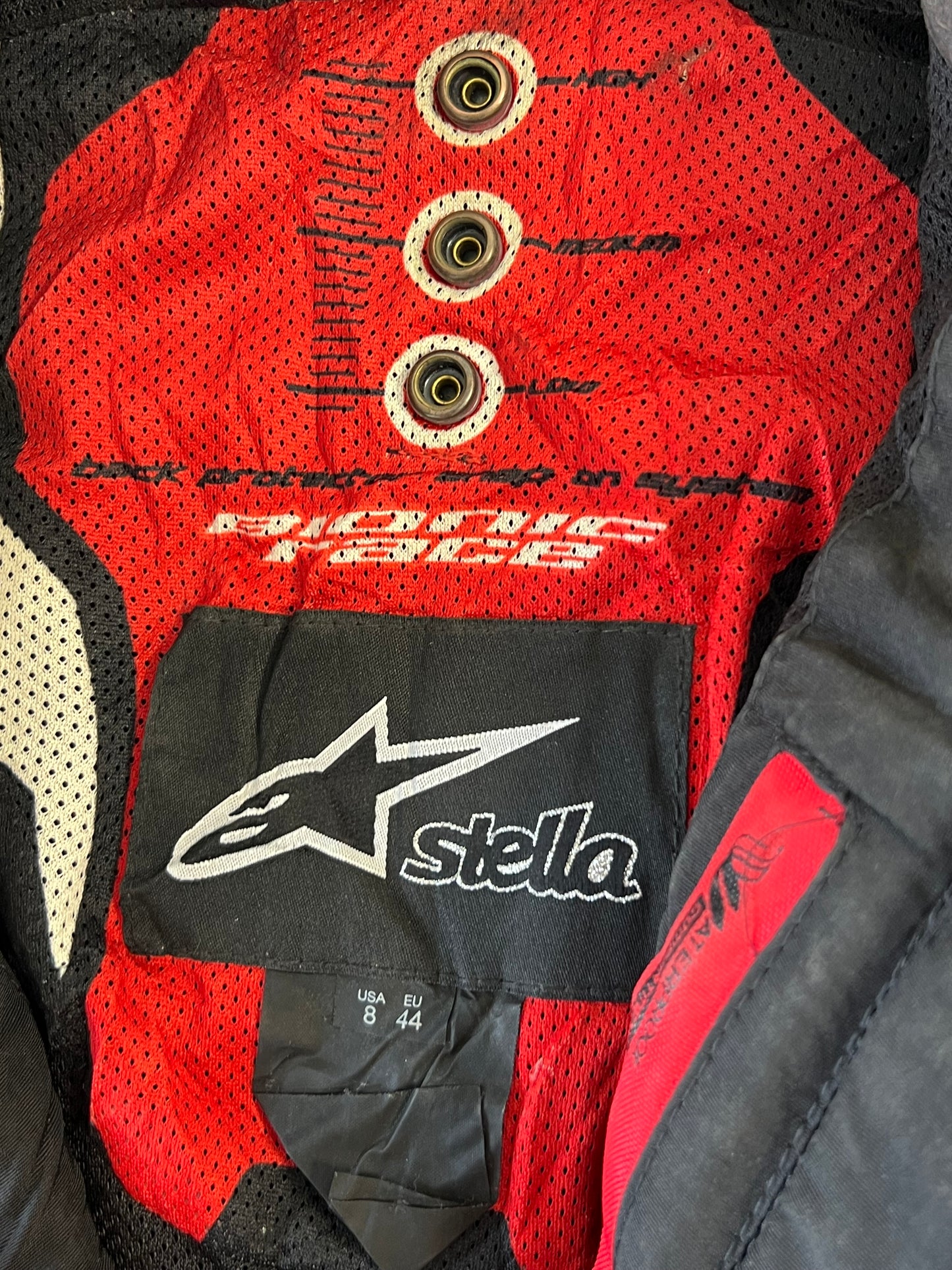 ZSuper Rare Alpinestars Stella GP Plus R Original Pure Leather Riding Jacket (Ultra Premium) Padded (S)