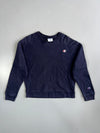 Champion Reverse Weave | Solid Crewneck Sweatshirt (S)